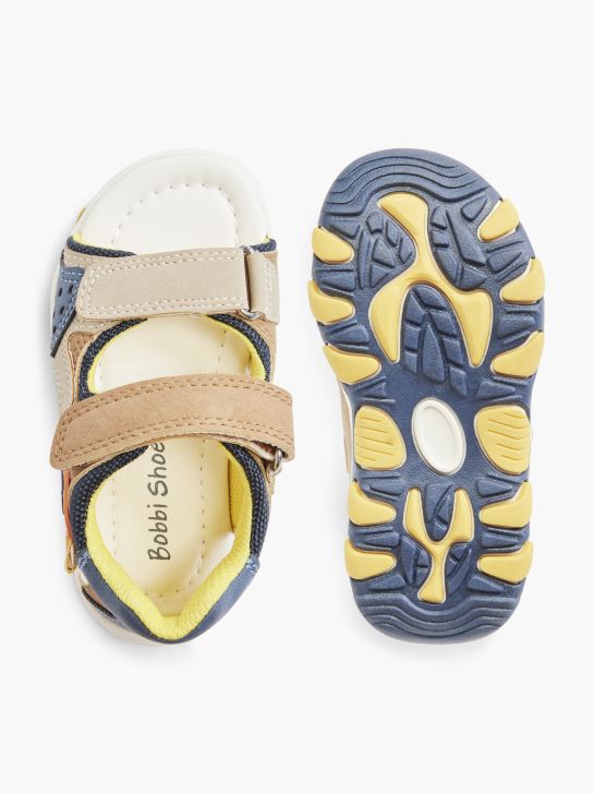 Bobbi-Shoes Sandal med tårem beige 5107 3