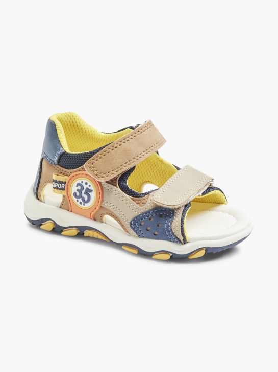 Bobbi-Shoes Sandal med tå-split beige 5107 6