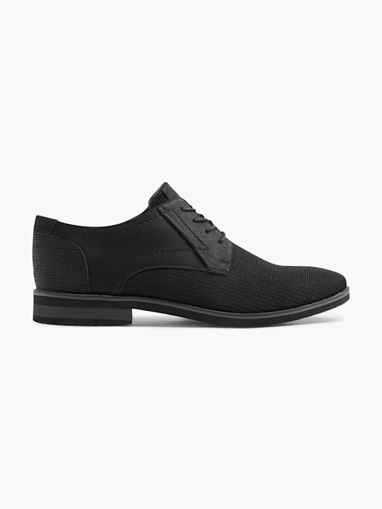 AM SHOE Spoločenská obuv čierna 5113 1