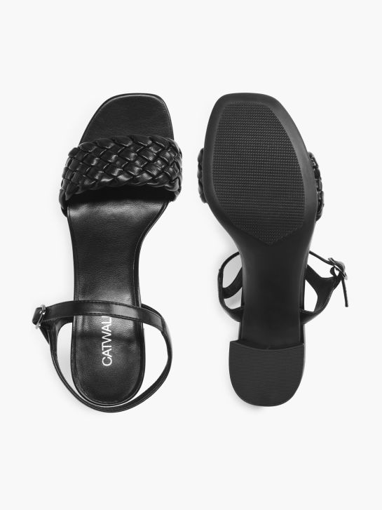 Catwalk Sandale schwarz 1428 3