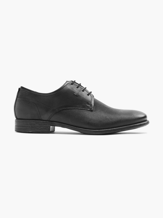 AM SHOE Společenská obuv černá 6952 1