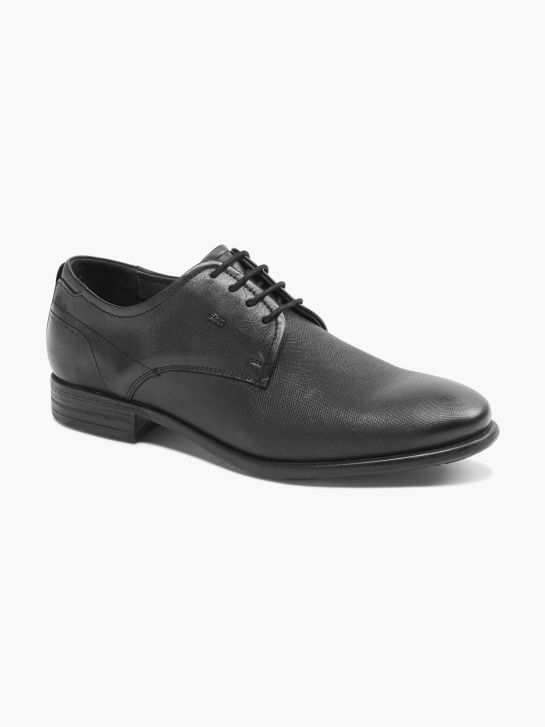 AM SHOE Společenská obuv černá 6952 6