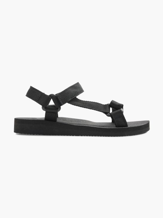 Graceland Trekingové sandále čierna 6039 1