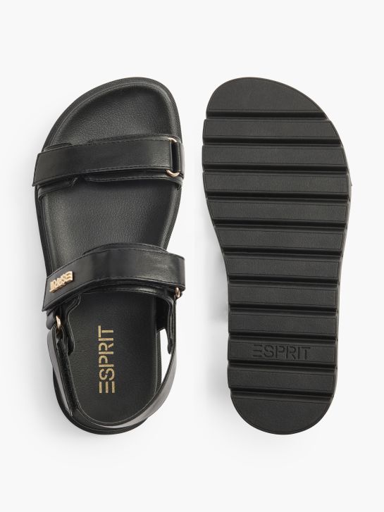 Esprit Sandály černá 6040 3