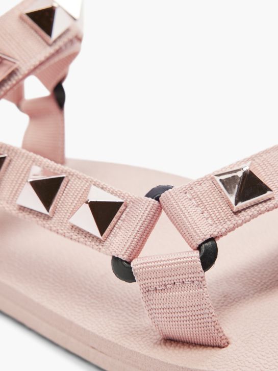 Graceland Trekingové sandály světle růžová 2413 5