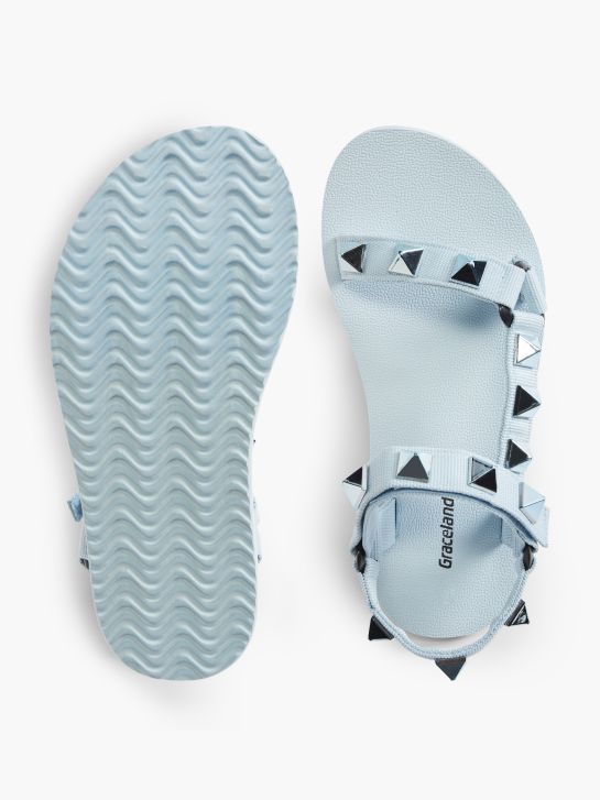 Graceland Trekingové sandály světle modrá 1482 3