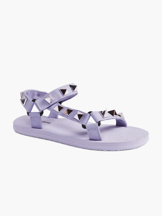 Graceland Trekingové sandály lila 2414 6