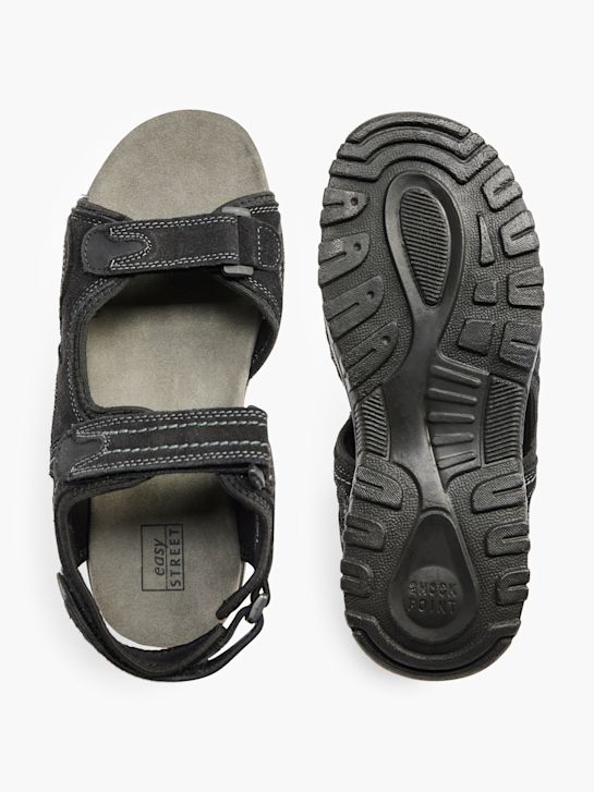 Easy Street Trekingové sandály černá 1493 3