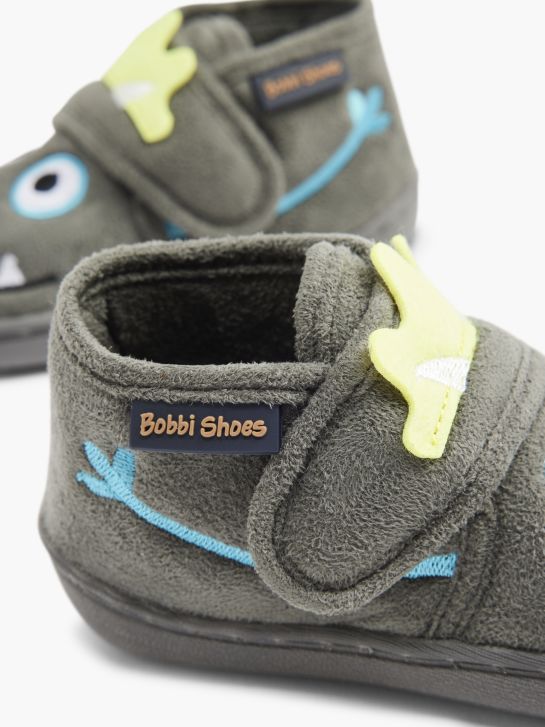 Bobbi-Shoes Sapato de casa cinzento 4264 5
