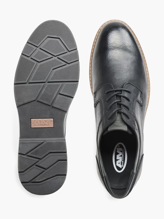AM SHOE Официални обувки Черен 7033 3