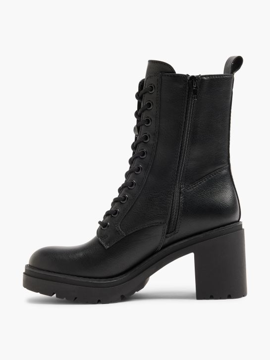 Graceland Šněrovací boty černá 7048 2