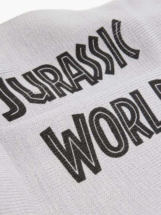Jurassic World Pletená čiapka sivá 4335 4