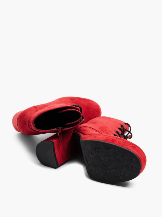 Catwalk Kotníkové boty červená 3434 3