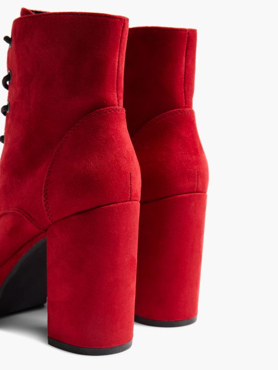 Catwalk Kotníkové boty červená 3434 4
