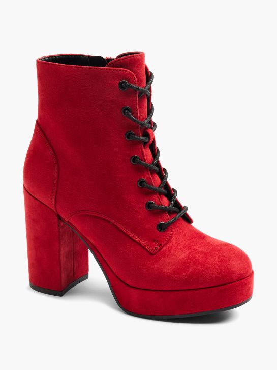 Catwalk Kotníkové boty červená 3434 6