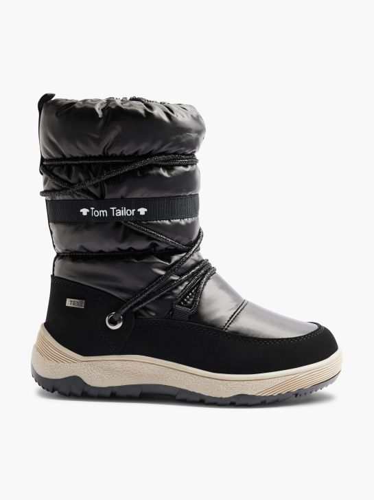 TOM TAILOR Zimná obuv čierna 4418 1