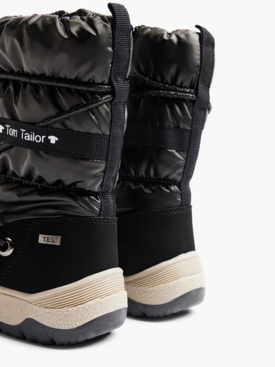TOM TAILOR Zimná obuv čierna 4418 4