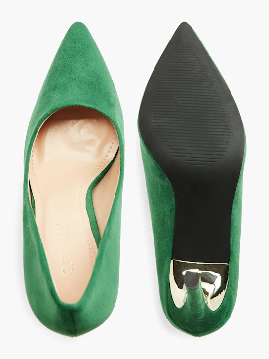 Catwalk Sapato de salto verde 14942 3