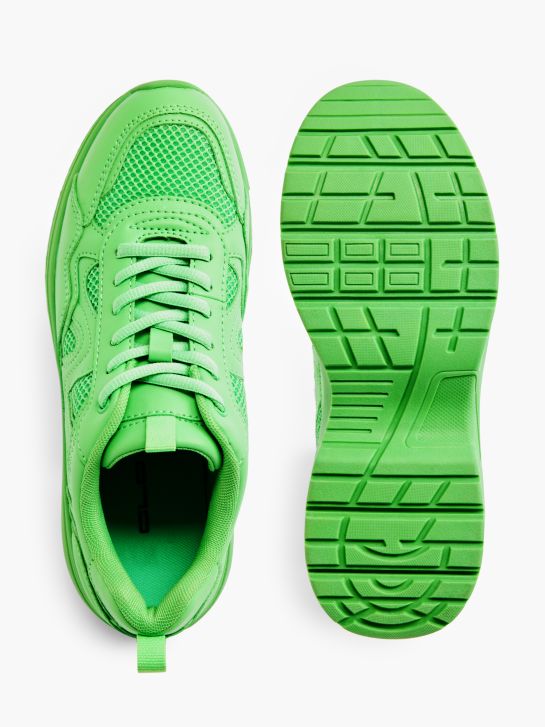 Graceland Chunky sneaker verde 7191 3