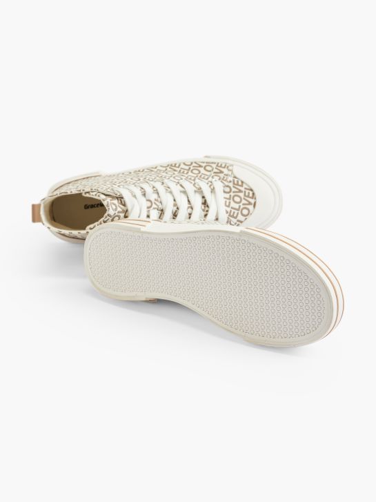 Graceland Sneakers tipo bota weiß 5366 3