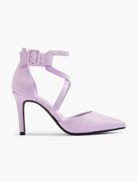 Graceland Pantofi cu cataramă violet 7198 1