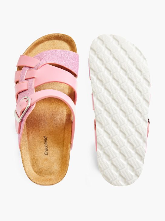 Graceland Домашни чехли и пантофи pink 4526 3