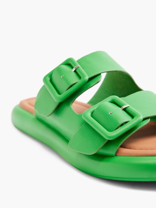 Catwalk Slip in sandal grün 2797 5