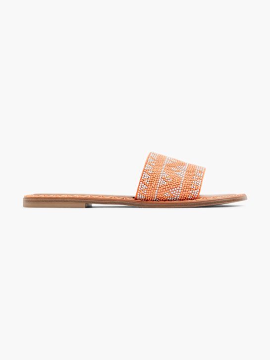Catwalk Slip in sandal orange 7360 1