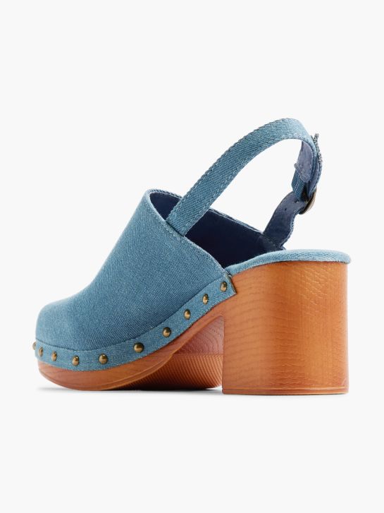 Graceland Pantofi sling blau 3748 3