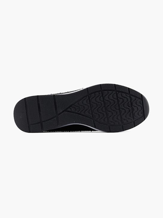 Graceland Slip on sneaker sort 9389 4