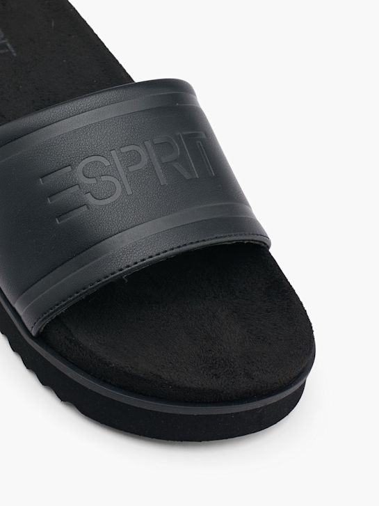 Esprit Sapato de casa schwarz 11023 2
