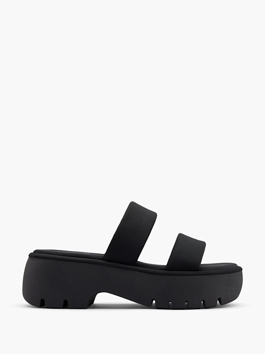 Catwalk Slip-in sandal negro | DEICHMANN