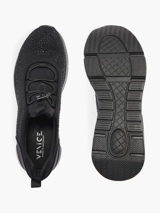Venice Slip-on obuv Čierna 68 3