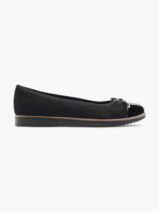 Graceland Ballerines Noir DEICHMANN