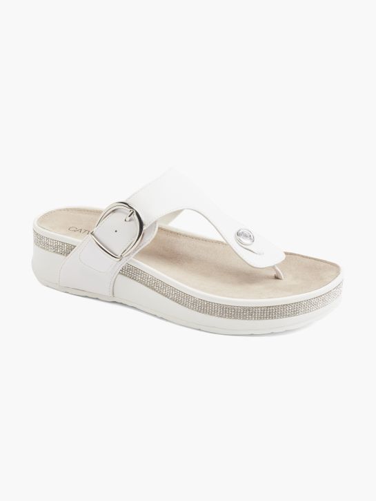 Catwalk Chinelo separador de dedos Branco 6732 6