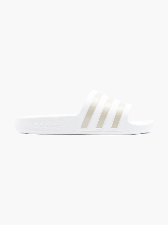 chanclas adidas blancas