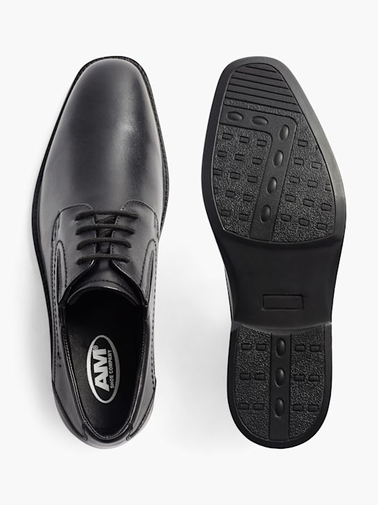 AM SHOE Elegantes Negro 17075 3