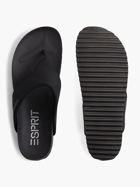 Esprit Infradito Nero 25168 3