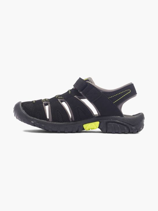 Vty Sandalias de dedo Negro 578 2