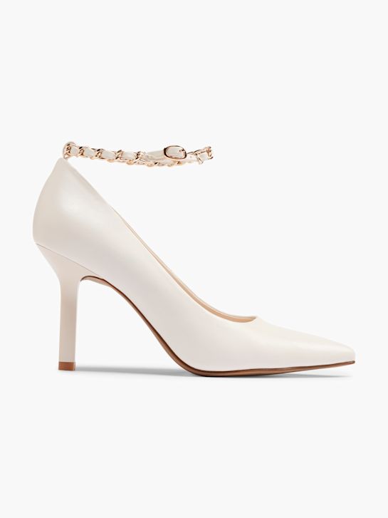 Catwalk Pump med spänne Cream 29855 1