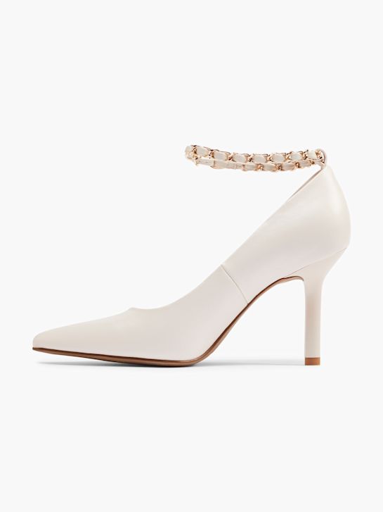 Catwalk Pump med spänne Cream 29855 2