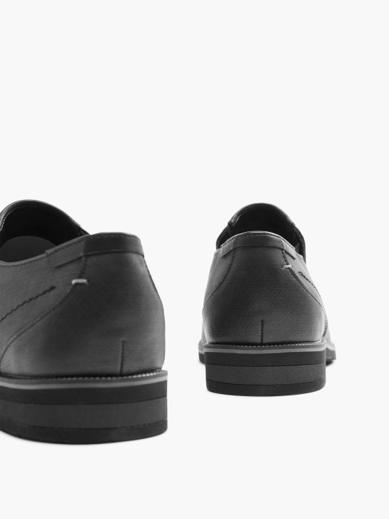 AM SHOE Poslovni čevlji Črna 5109 4