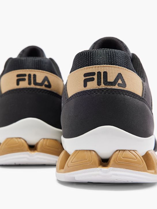 Fila scarpe nere e oro store