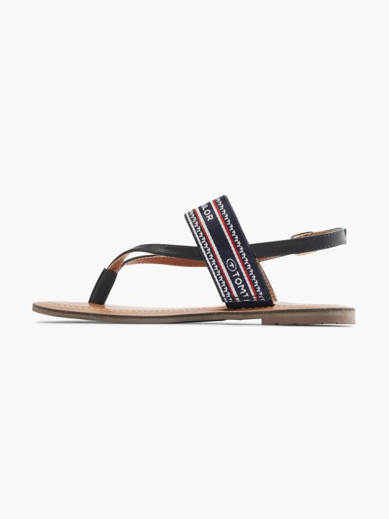 TOM TAILOR Sandal med tå-split Blå 719 2