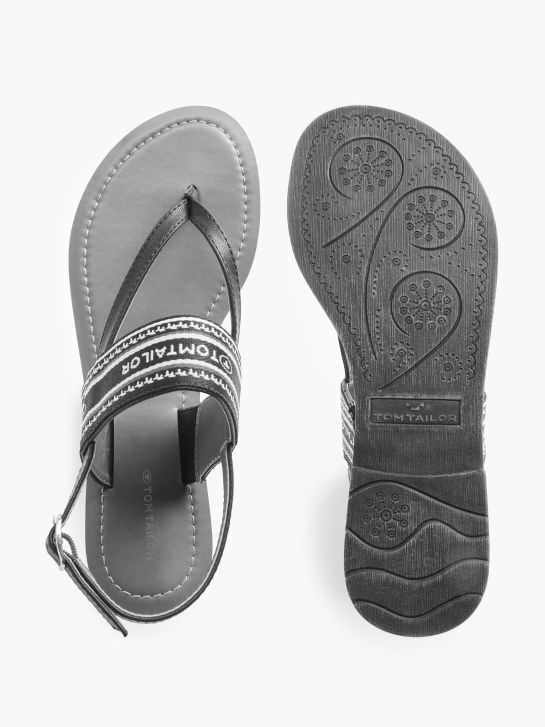 TOM TAILOR Sandal med tå-split Blå 719 3