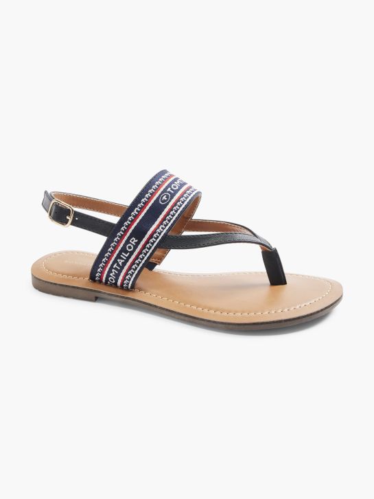 TOM TAILOR Sandal med tå-split Blå 719 6