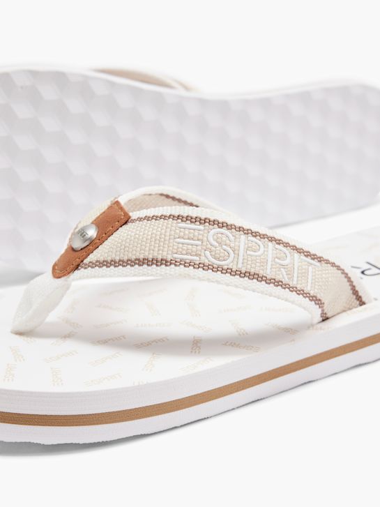 Esprit Sandal med tårem Cream 10162 5