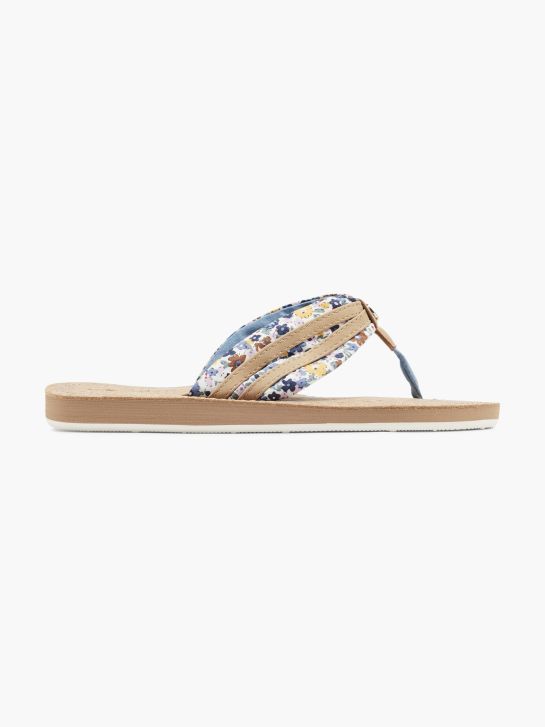 TOM TAILOR Sandal med tå-split Blå 2368 1