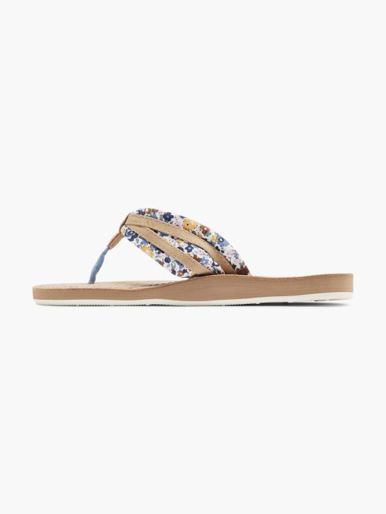 TOM TAILOR Sandal med tå-split Blå 2368 2