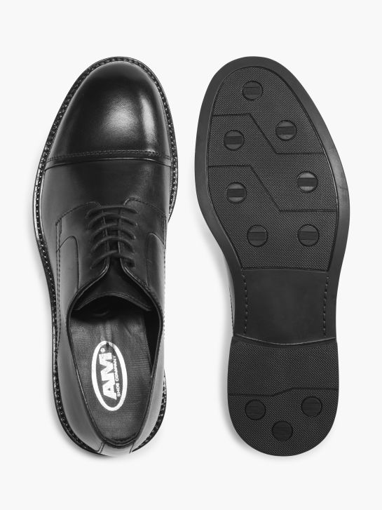 AM SHOE Poslovne cipele crno 6027 3